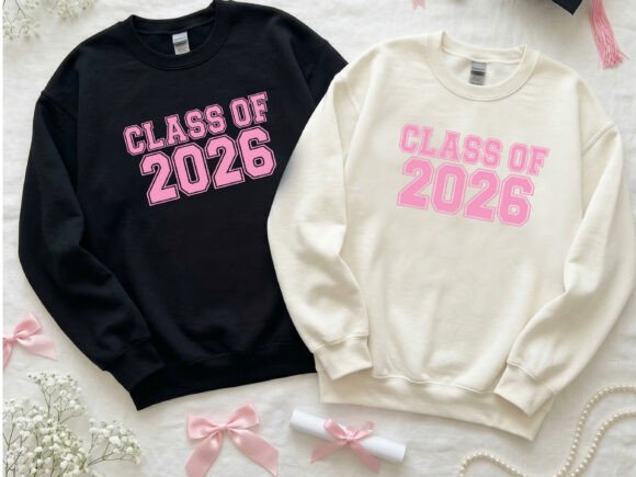 Celebrate Graduation in Bold Varsity Style with Class of 2026 SVG Design