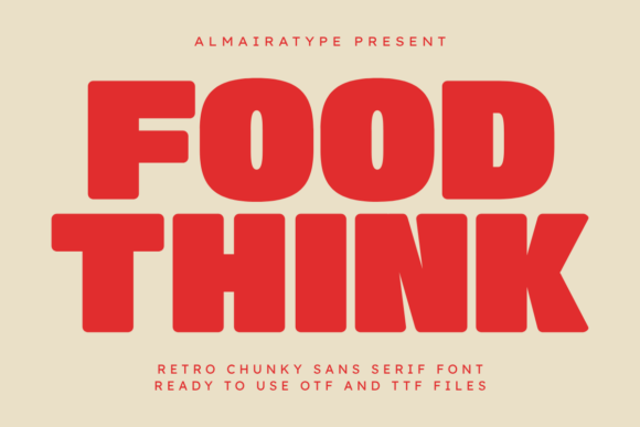 Discover the Versatile Charm of Food Think Font