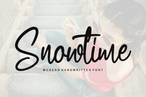 Embrace the Charm of Snowtime Font
