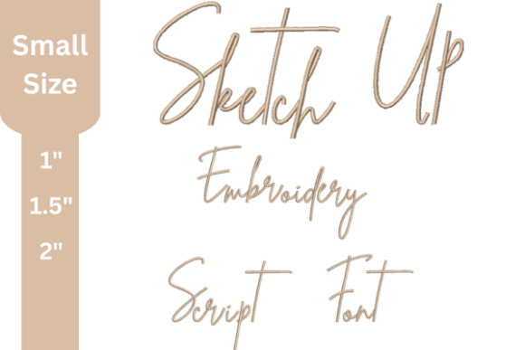 Enhance Your Embroidery Projects with Sketch Up Embroidery Font