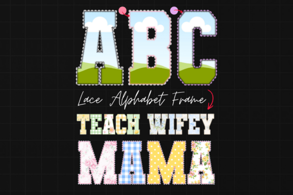 Mastering the Lace Alphabet Canva Font Frame Template for Creative Projects