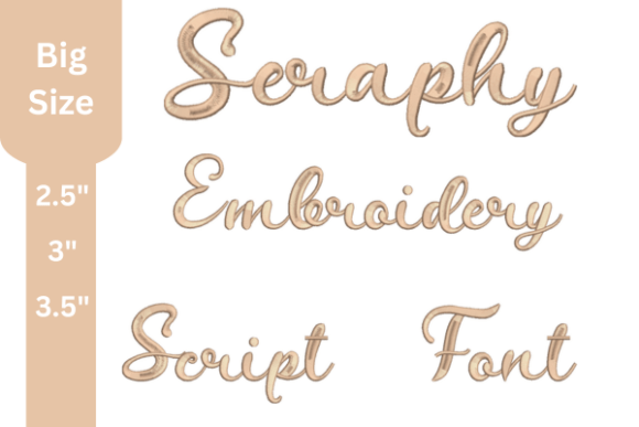 Seraphy Font Embroidery: Elevate Your Embroidery Projects with Professional Quality