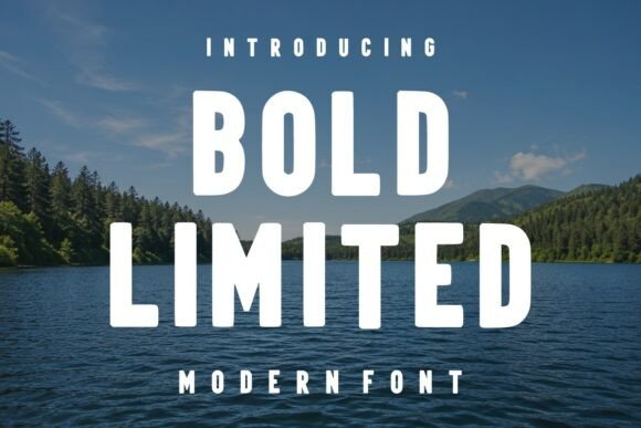 Unleashing Creativity with Bold Limited: A Modern Typeface for Impactful Design